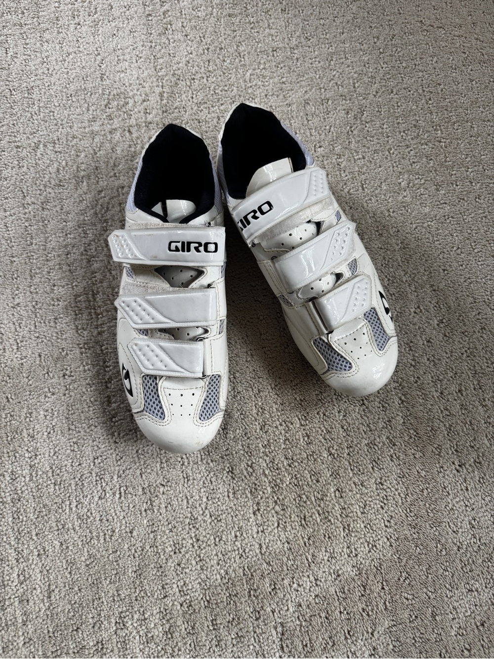 Giro White and Black Treble II Cycling Shoe